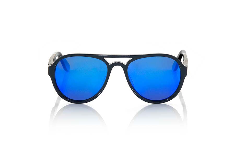 Wood eyewear of Ebony modelo RIN Wholesale & Retail | Root Sunglasses® 